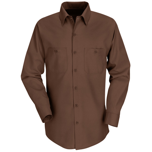 Men's Long Sleeve Industrial Work Shirt