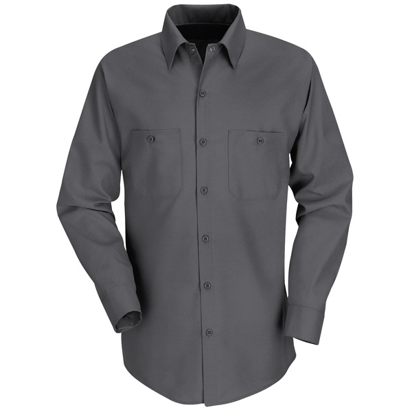 Men's Long Sleeve Industrial Work Shirt