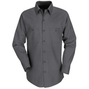Men's Long Sleeve Industrial Work Shirt