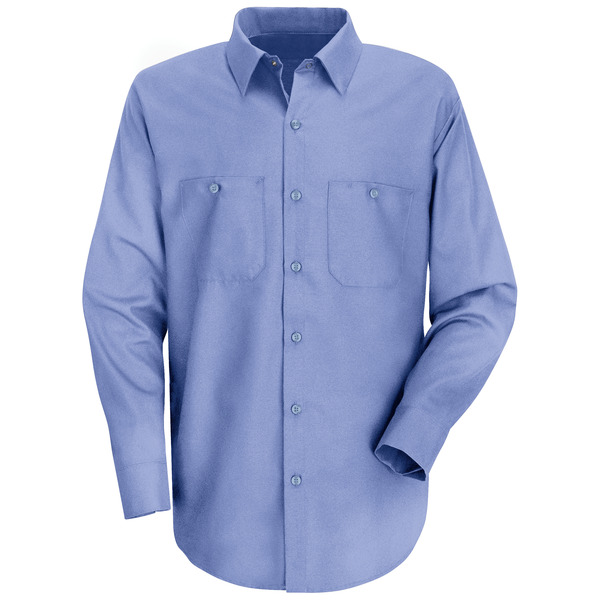 Men's Long Sleeve Industrial Work Shirt