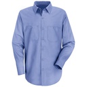 Men's Long Sleeve Industrial Work Shirt