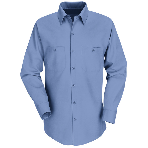 Men's Long Sleeve Industrial Work Shirt