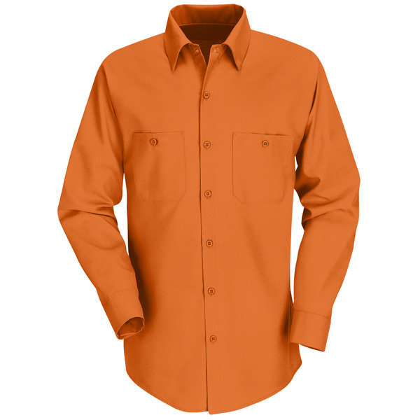 Men's Long Sleeve Industrial Work Shirt