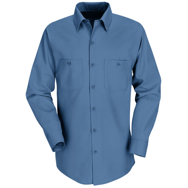 Men's Long Sleeve Industrial Work Shirt