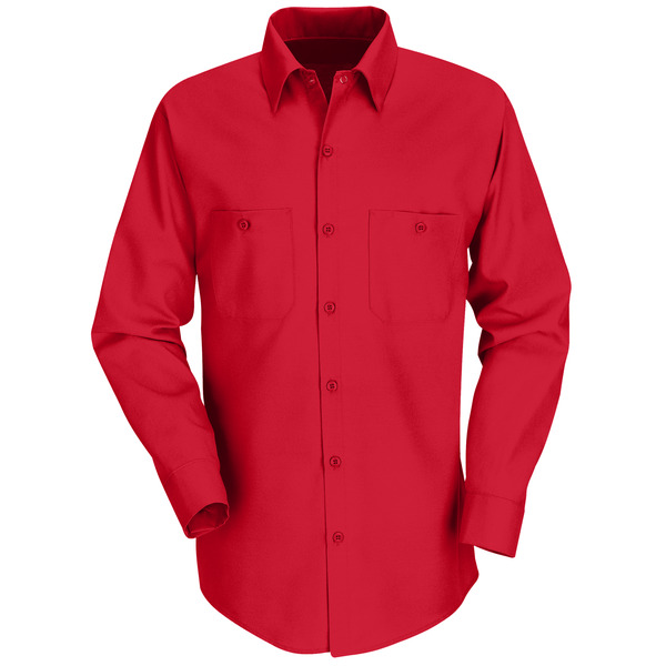 Men's Long Sleeve Industrial Work Shirt