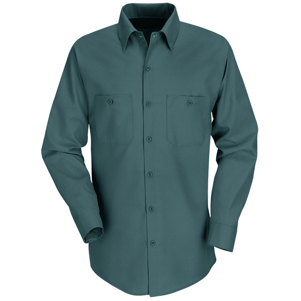 [SP14SG] Men's Long Sleeve Industrial Work Shirt