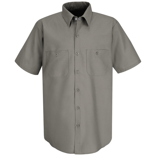 Men's Short Sleeve Industrial Work Shirt
