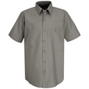 Men's Short Sleeve Industrial Work Shirt