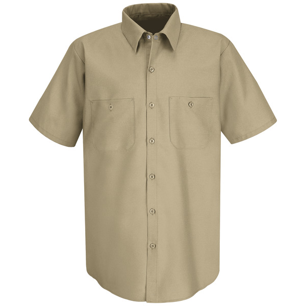 Men's Short Sleeve Industrial Work Shirt