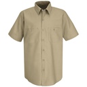 Men's Short Sleeve Industrial Work Shirt