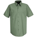Men's Short Sleeve Industrial Work Shirt