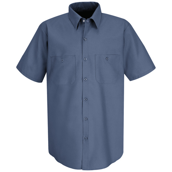 [SP24PB] Men's Short Sleeve Industrial Work Shirt