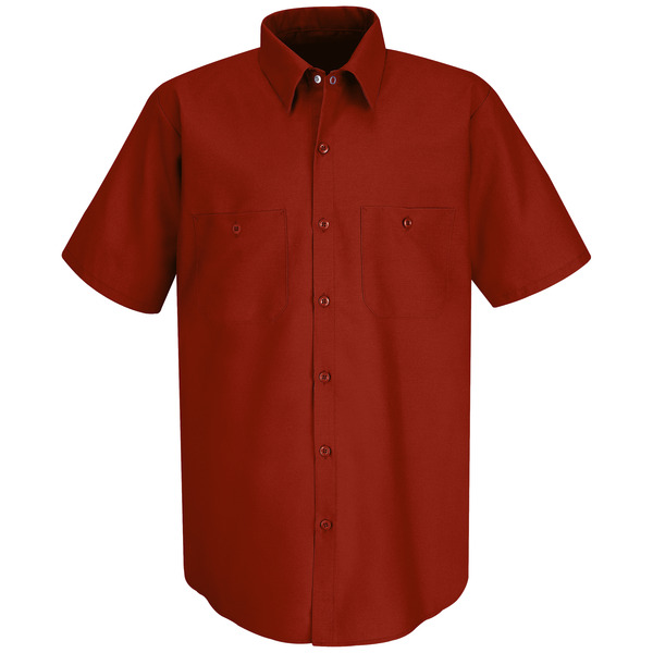 [SP24RD] Men's Short Sleeve Industrial Work Shirt