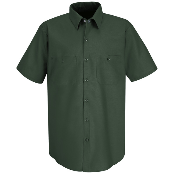 Men's Short Sleeve Industrial Work Shirt