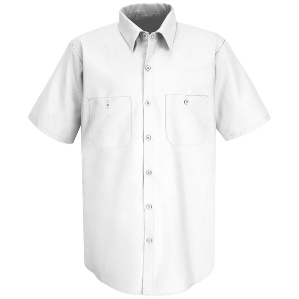 [SP24WH] Men's Short Sleeve Industrial Work Shirt
