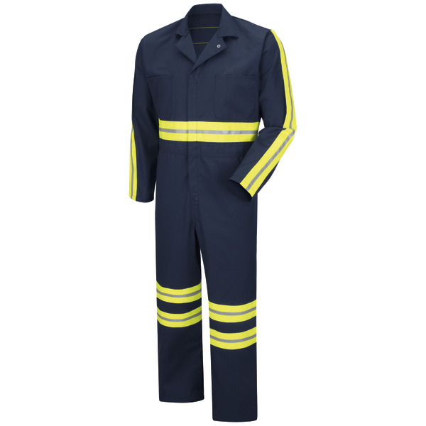 [CT10EN] Enhanced Visibility Twill Action Back Coverall