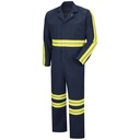 Enhanced Visibility Twill Action Back Coverall