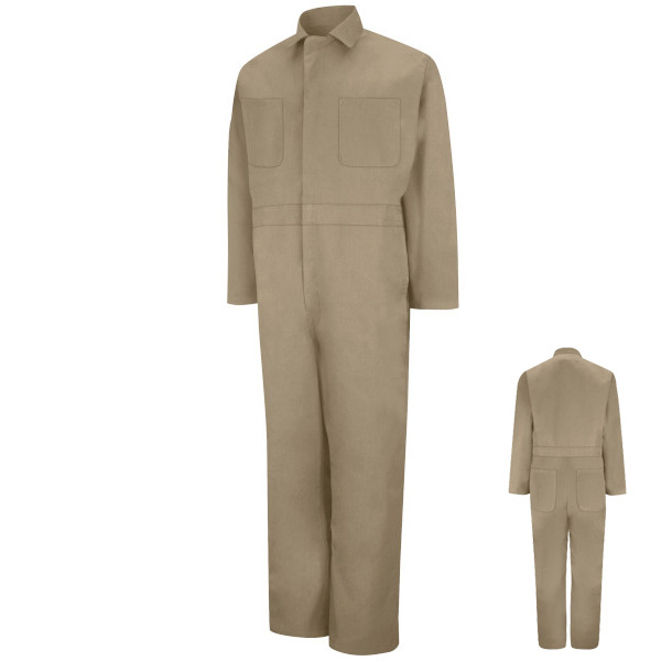 [CT10KH] Twill Action Back Coverall with Chest Pockets