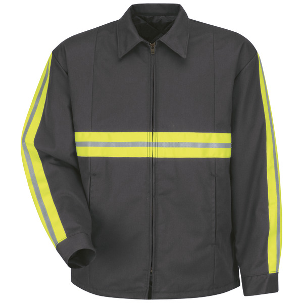 [JT50EC] Men's Enhanced Visibility Perma-Lined Panel Jacket