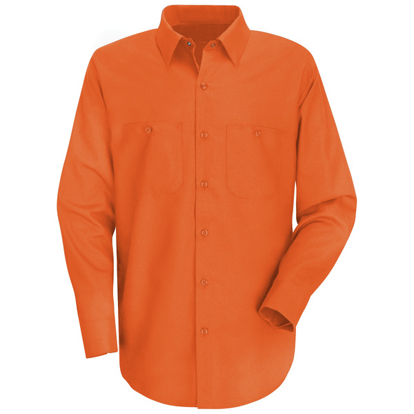 [SC30OR] Men's Long Sleeve Wrinkle-Resistant Cotton Work Shirt
