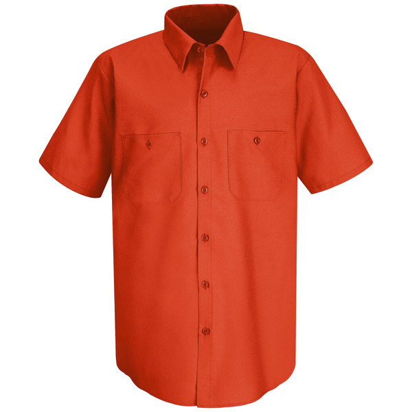 [SC40OR] Men's Short Sleeve Wrinkle-Resistant Cotton Work Shirt