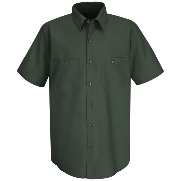 [SC40SG] Men's Short Sleeve Wrinkle-Resistant Cotton Work Shirt