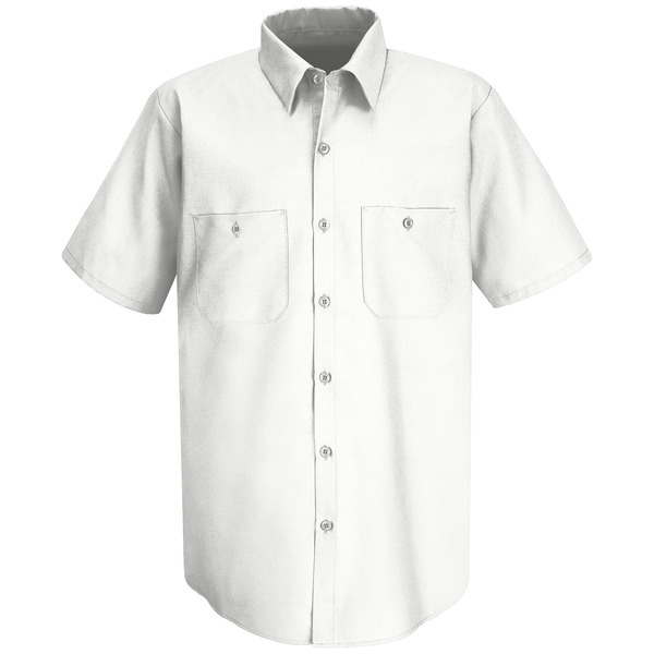 [SC40WH] Men's Short Sleeve Wrinkle-Resistant Cotton Work Shirt
