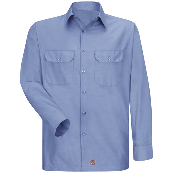 [SY50LB] Men's Long Sleeve Solid Rip Stop Shirt