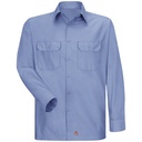 Men's Long Sleeve Solid Rip Stop Shirt