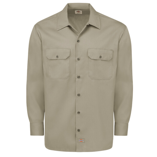 Men's Long-Sleeve Traditional Work Shirt