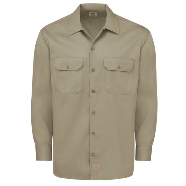 Men's Long-Sleeve Traditional Work Shirt