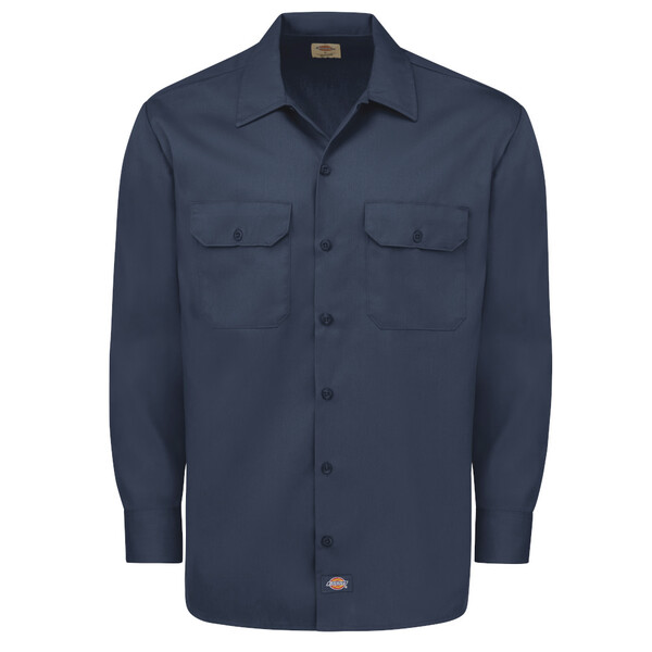 Men's Long-Sleeve Traditional Work Shirt