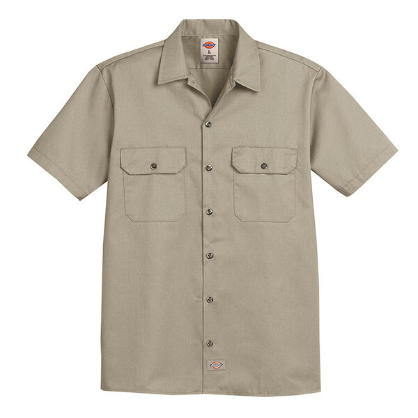[2574DS] Men's Short-Sleeve Traditional Work Shirt