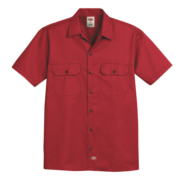 Men's Short-Sleeve Traditional Work Shirt