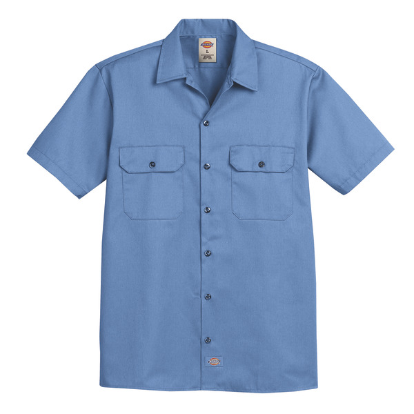 Men's Short-Sleeve Traditional Work Shirt