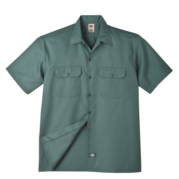 Men's Short-Sleeve Traditional Work Shirt