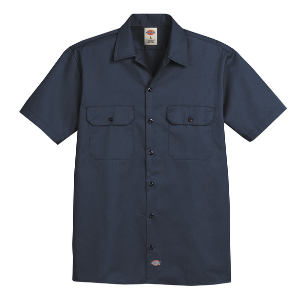 Men's Short-Sleeve Traditional Work Shirt