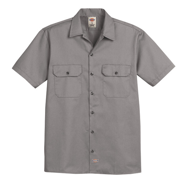 Men's Short-Sleeve Traditional Work Shirt