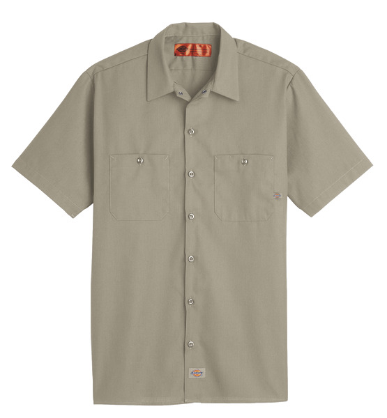 [S535DS] Men's Industrial Short-Sleeve Work Shirt