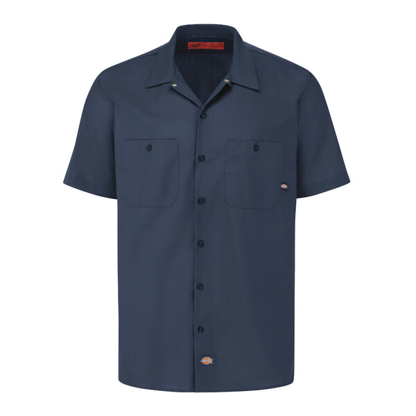 [S535NV] Men's Industrial Short-Sleeve Work Shirt