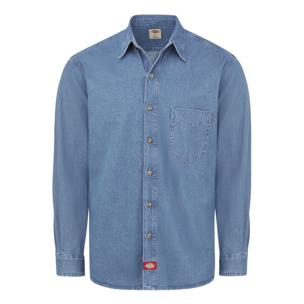 [WL30SB] Men's Denim Long-Sleeve Work Shirt