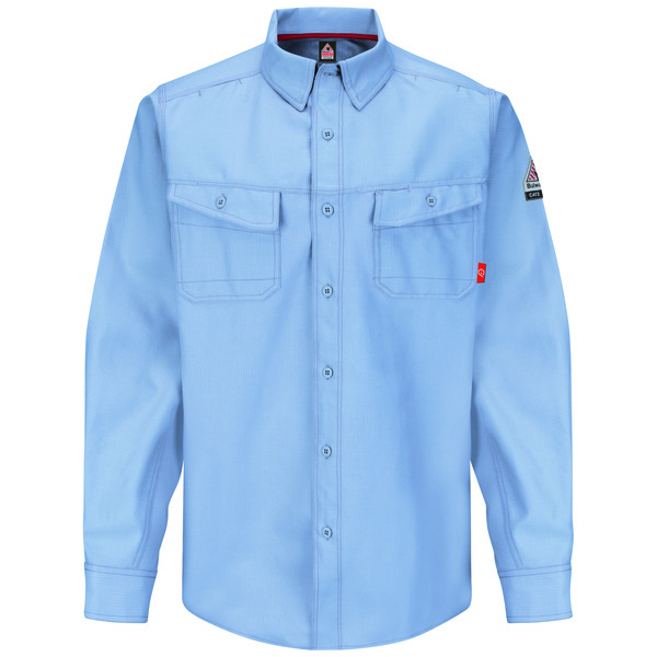 [QS40LB] iQ Series® Endurance Collection Men's FR Work Shirt