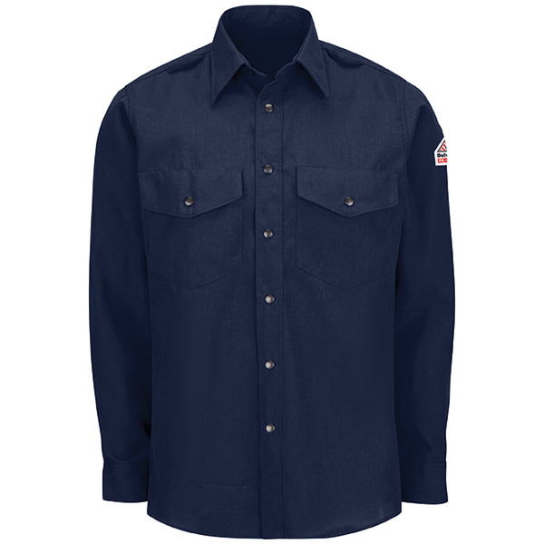 [SNS2NV] Men's Lightweight Nomex FR Snap-Front Shirt