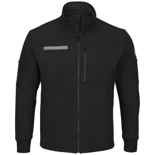 [SEZ2BK] Men's Fleece FR Zip-Up Jacket (XXS)