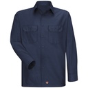 Men's Long Sleeve Solid Rip Stop Shirt