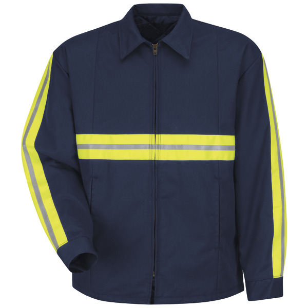 [JT50EN] Men's Enhanced Visibility Perma-Lined Panel Jacket (XS)