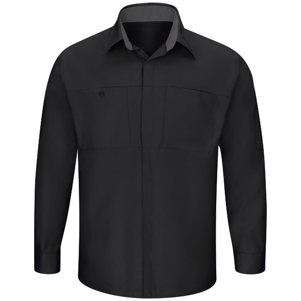 Men's Long Sleeve Performance Plus Shop Shirt with OilBlok Technology