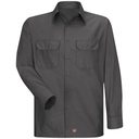 Men's Long Sleeve Solid Rip Stop Shirt