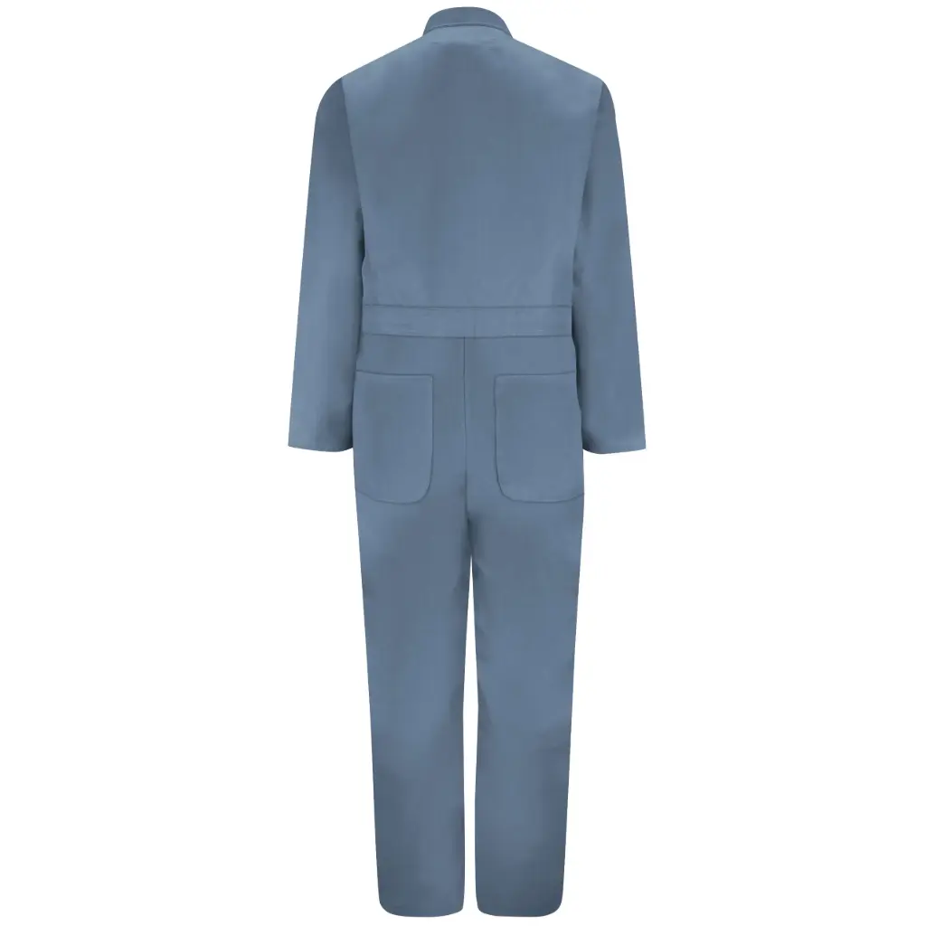 Twill Action Back Coverall with Chest Pockets