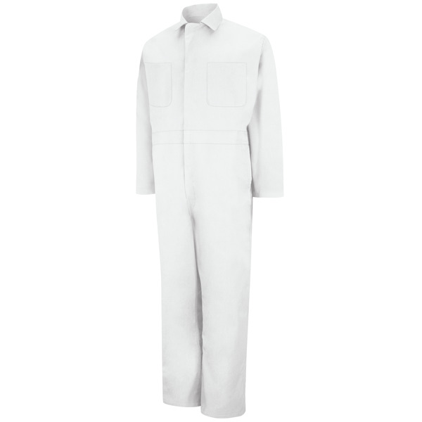 Twill Action Back Coverall with Chest Pockets